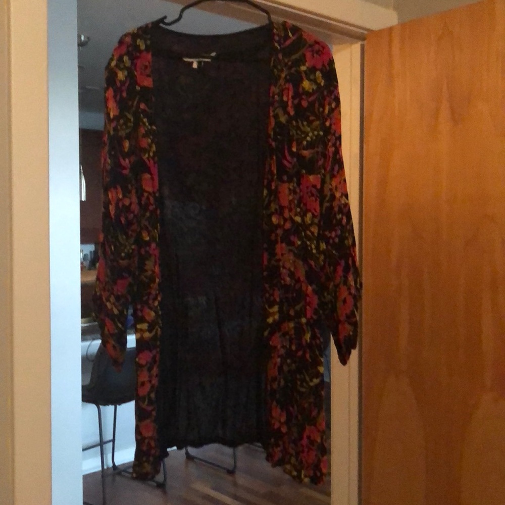 Multicolored Michael Starr kimono